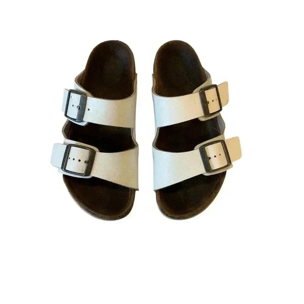 Youth Birkenstock White Size 34
